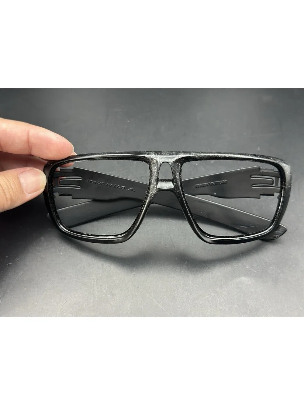 Oakley Dispatch Matte Black Frame (No Clips/Icons)